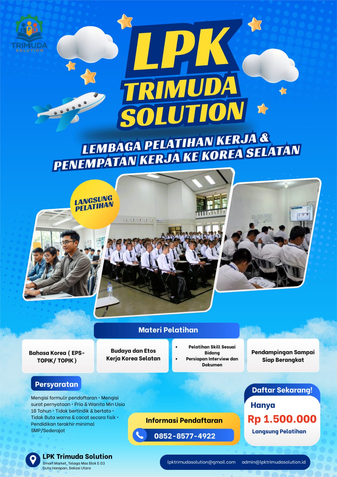 Pelatihan Karyawan LPK Trimuda Solution