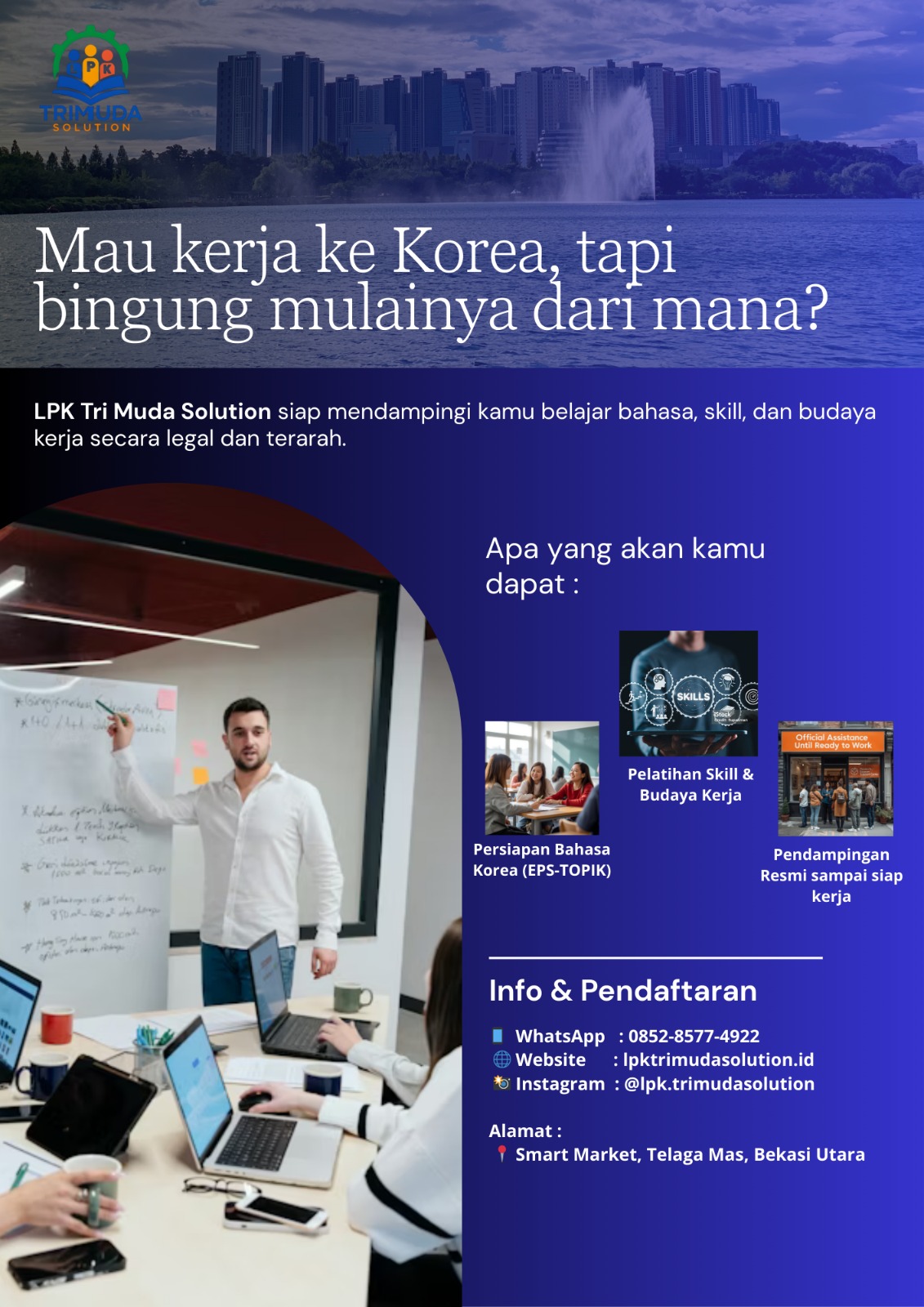 Peluang Kerja ke Korea dengan Bimbingan Lengkap